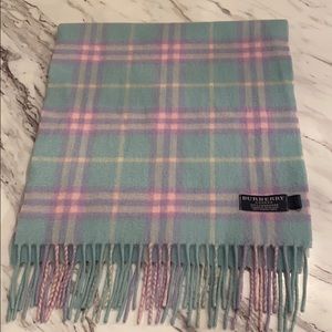 Authentic Burberry 100% Cashmere Scarf